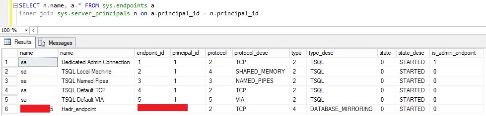 recheck endpoint ownership
