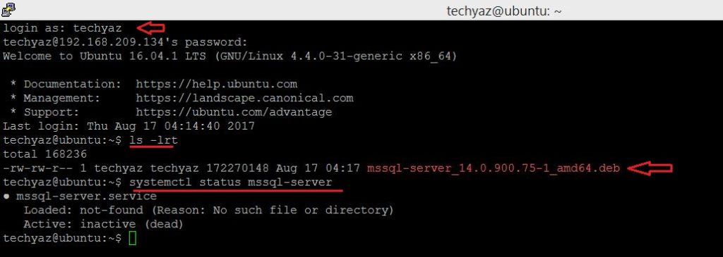 connect to Ubuntu