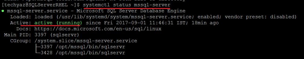 Check SQL Server Service