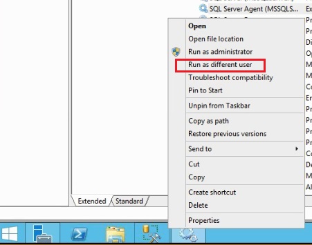 login using different account