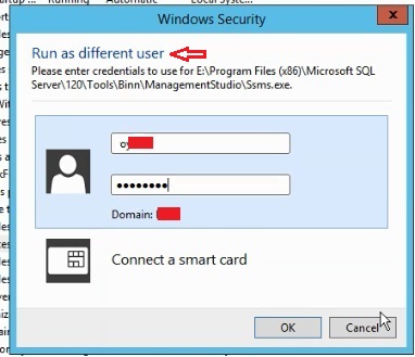 Enter Credentials