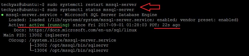 Restart SQL Server Service