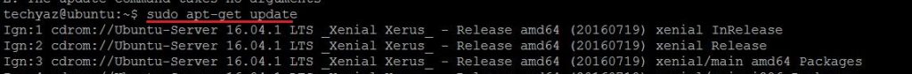 update packages in ubuntu