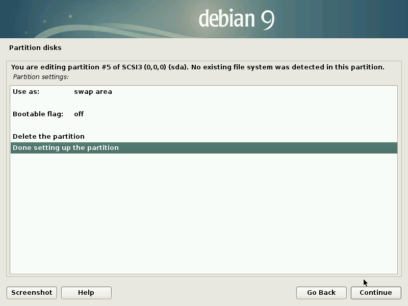 Summary of Partitions
