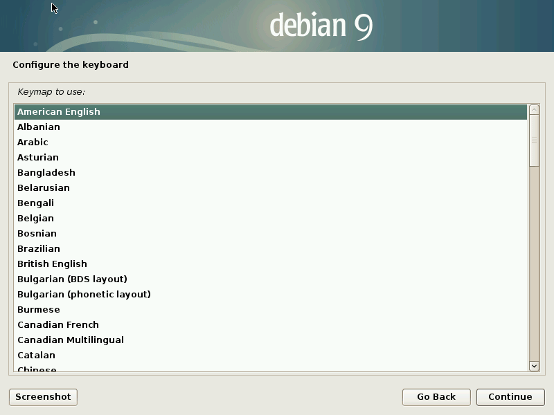 Keyboard Configuration