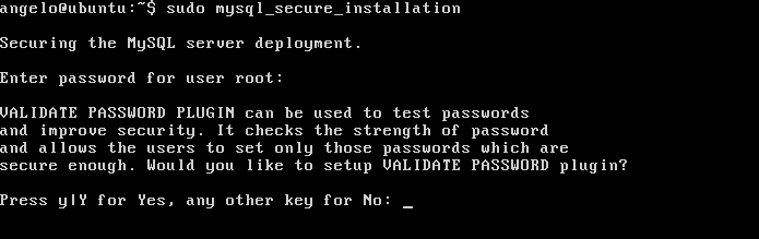 configure mysql