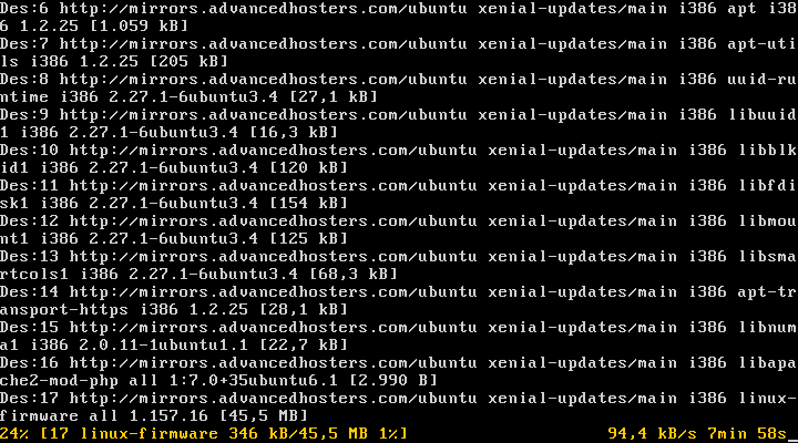 sudo apt-get updates