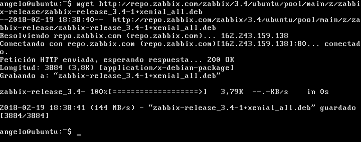 download the package