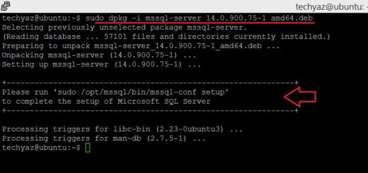SQL Server Installation on Ubuntu