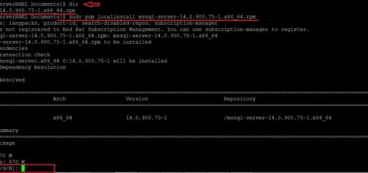 SQL Server 2017 Installation on Linux