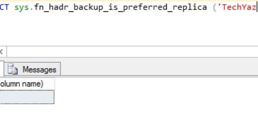 Get preferred backup replica