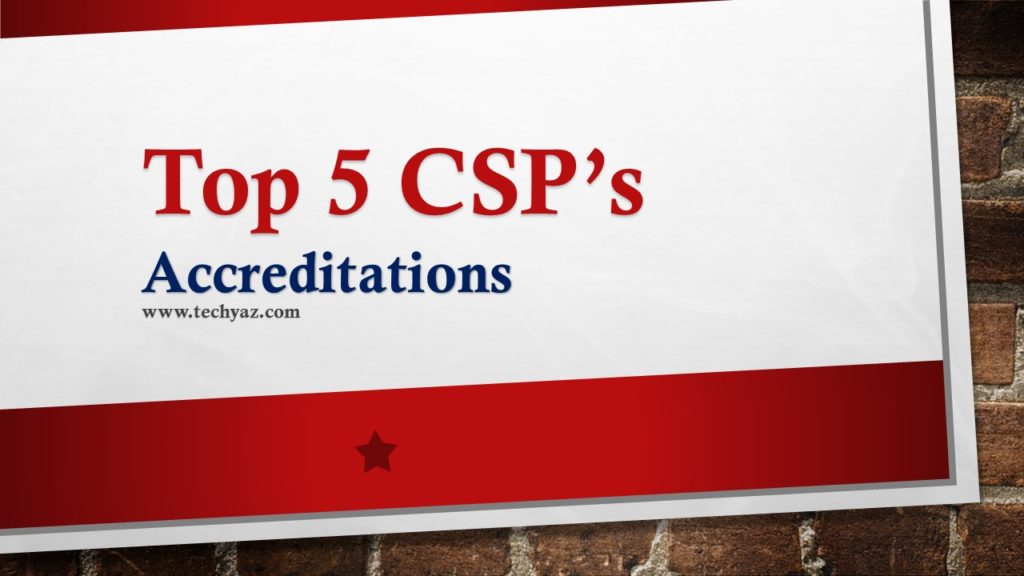 Cloud Accreditations