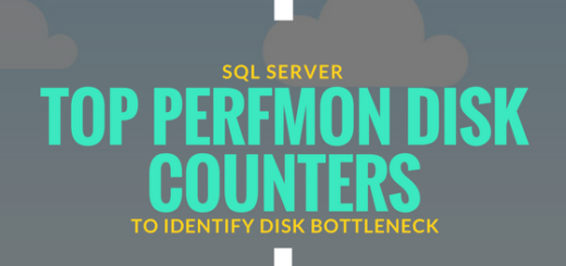 Perfmon Disk Counters