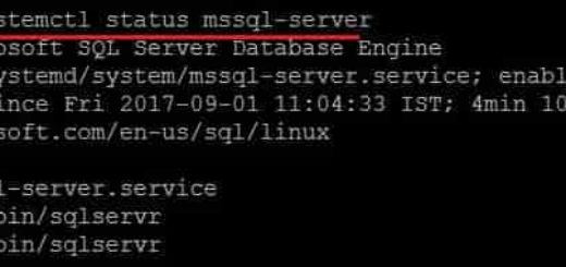 Check SQL Server Service on RHEL