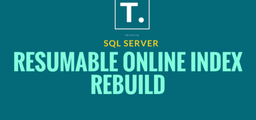 Resumable Online Index Rebuild
