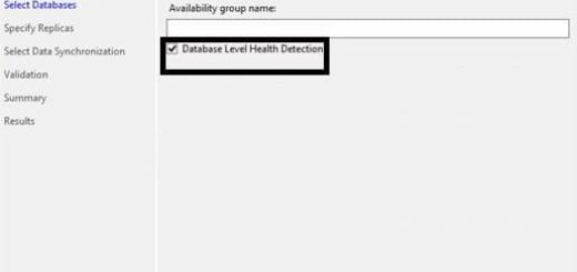 Enable Enhanced Database Failover