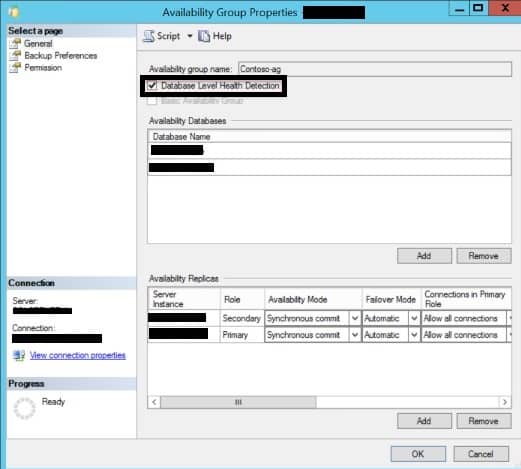 Enable Enhanced Database Failover